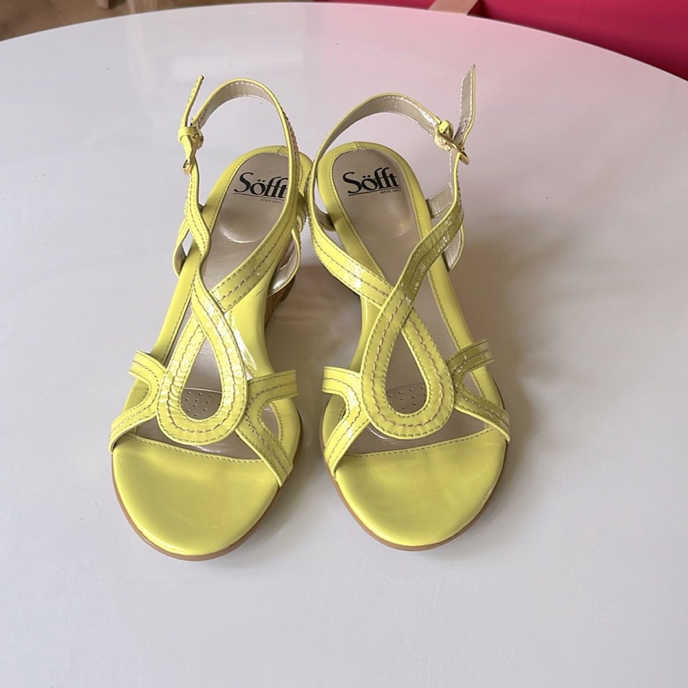 Chartreuse Heels Sofft Heels